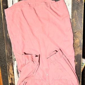 Oldnavy tshirt button up linen dress